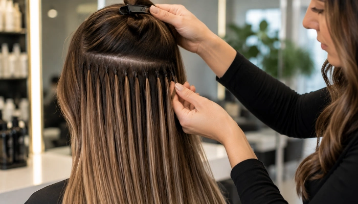 estropean el pelo las extensiones